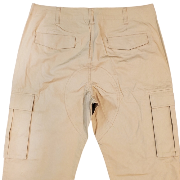 Baleno Mens Beige Cargo Jogger Pants Size XL - Picture 4 of 12